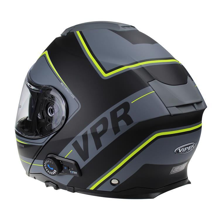 Viper RSV191 Blinc Bluetooth 3.0 Flip Up Modular Motorcycle Helmet