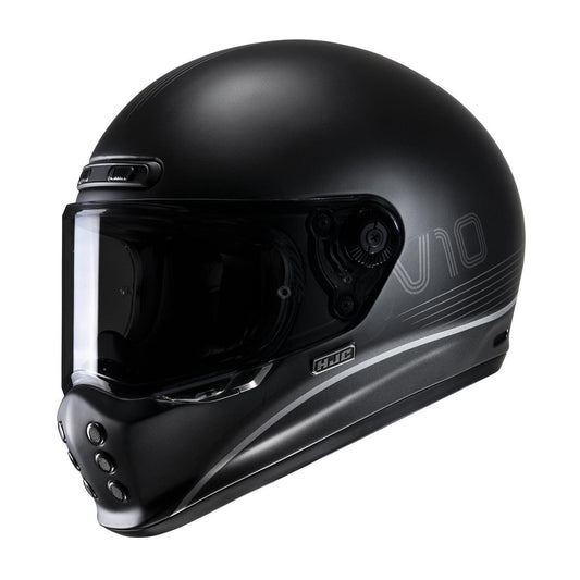 HJC V10 Tami MC5DSF Motorcycle Motorbike Helmet Black