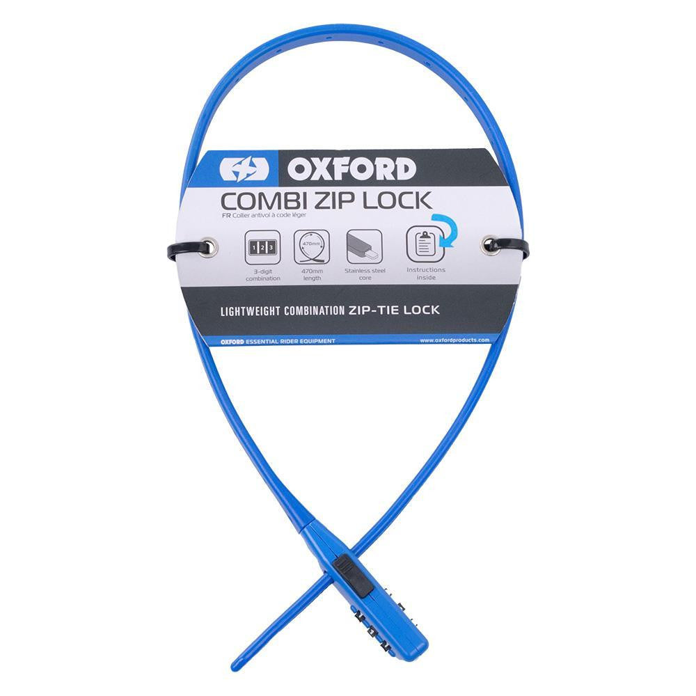 Oxford Combi Zip Lock Blue