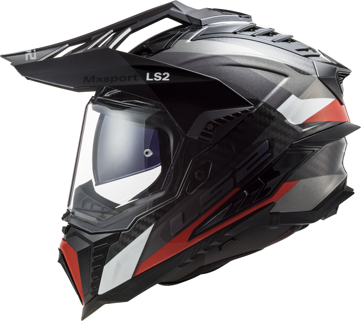 LS2 MX701 C Explorer Carbon Fibre Off Road Full Face MX Helmet Ece22.06