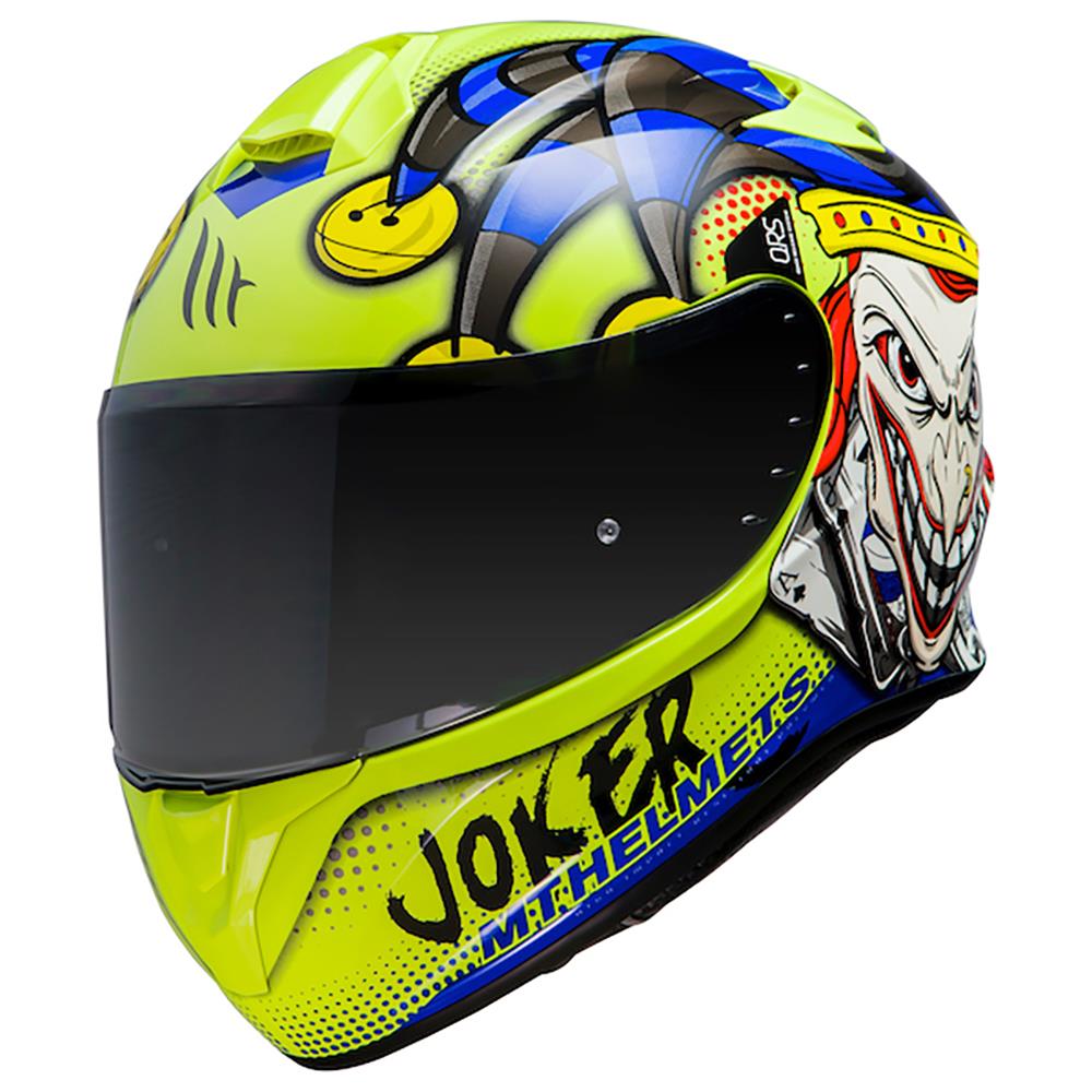 MT Targo Joker Full Face Motorcycle Motorbike Helmet