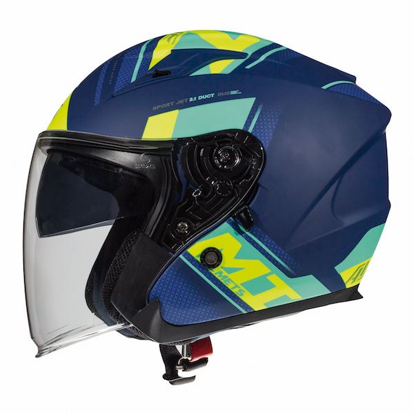 MT Avenue Sideway Open Face Motorcycle Scooter Jet Helmet