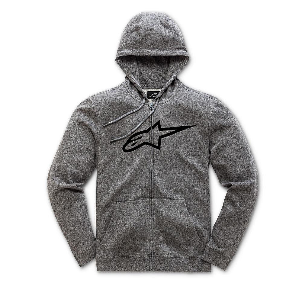 ALPINESTARS AGELESS LI FLEECE MEN'S MOTORCYCLE MOTORBIKE HOODIE ZIPUP HOODIE