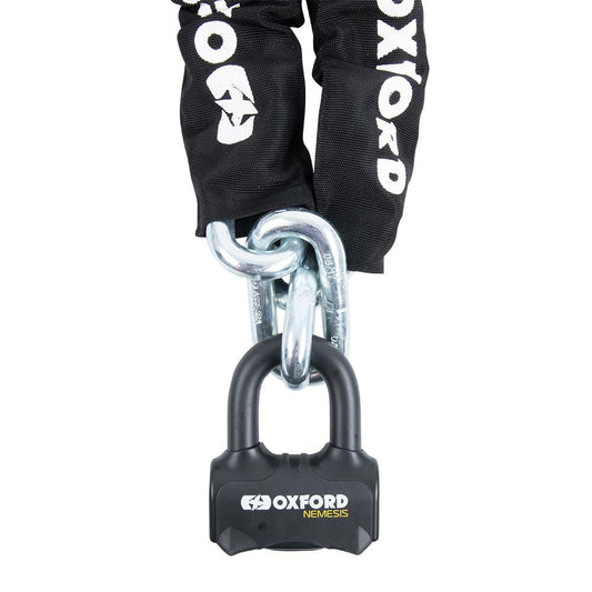 Oxford Nemesis Motorcycle Motorbike Chain Lock 1.2m