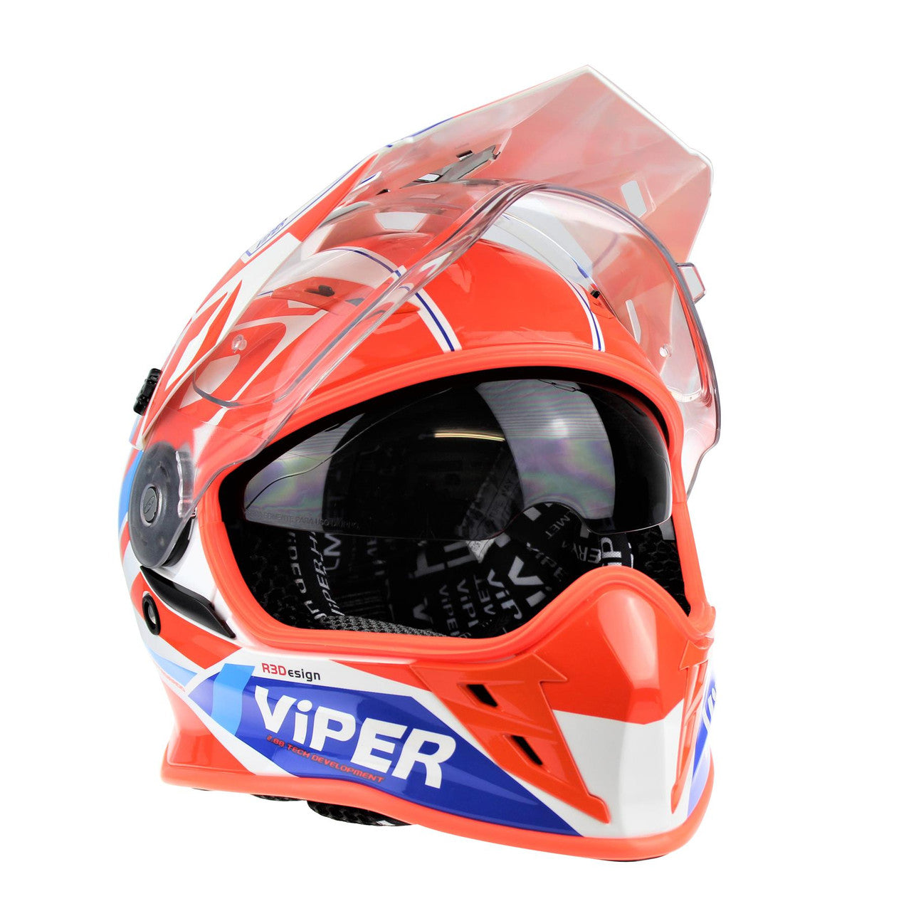 Viper RXV288 Double Visor Enduro Motocross Motorcycle Motorbike Helmet