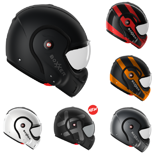 Roof RO9 Boxxer Flip Up Modular Motorcycle Helmet