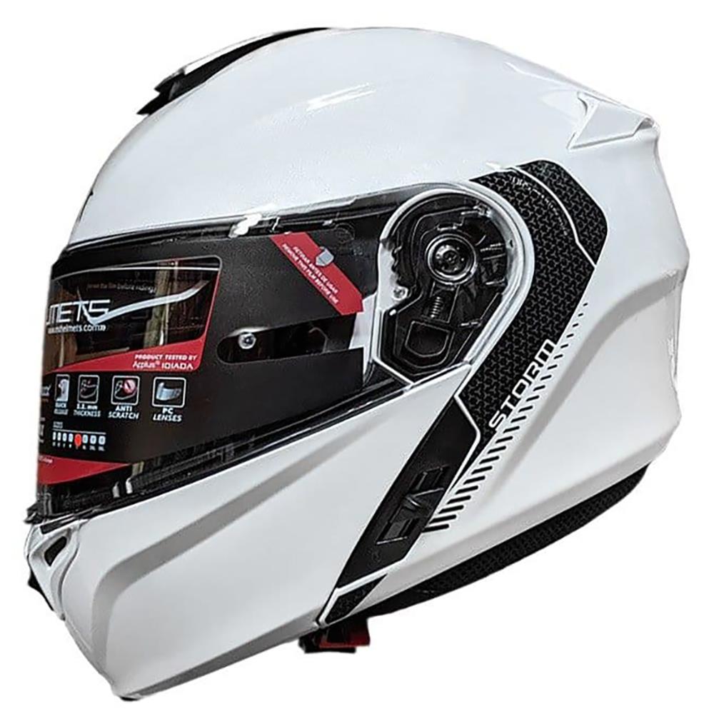 MT Storm Solid Flip Up Front Motorcycle Motorbike Helmet