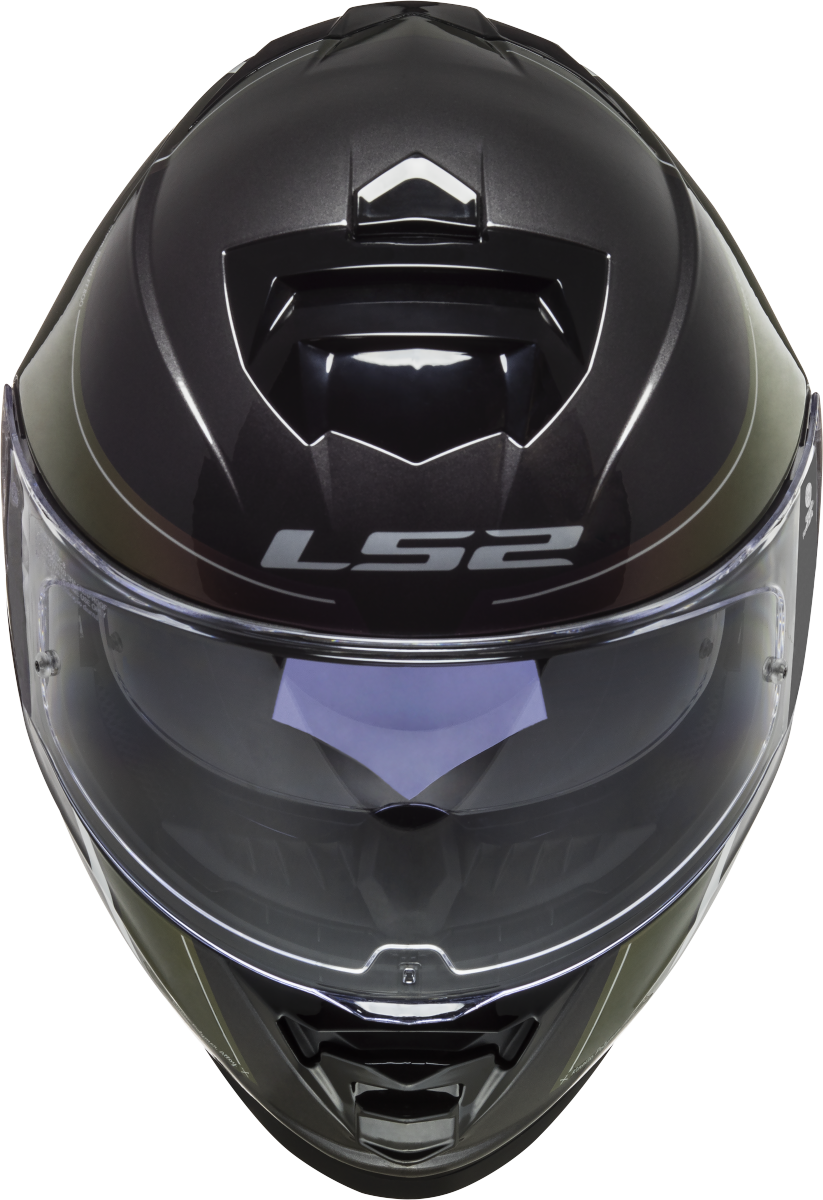 LS2 FF800 Storm II Velvet Black Rainbow Full Face Motorbike Helmet