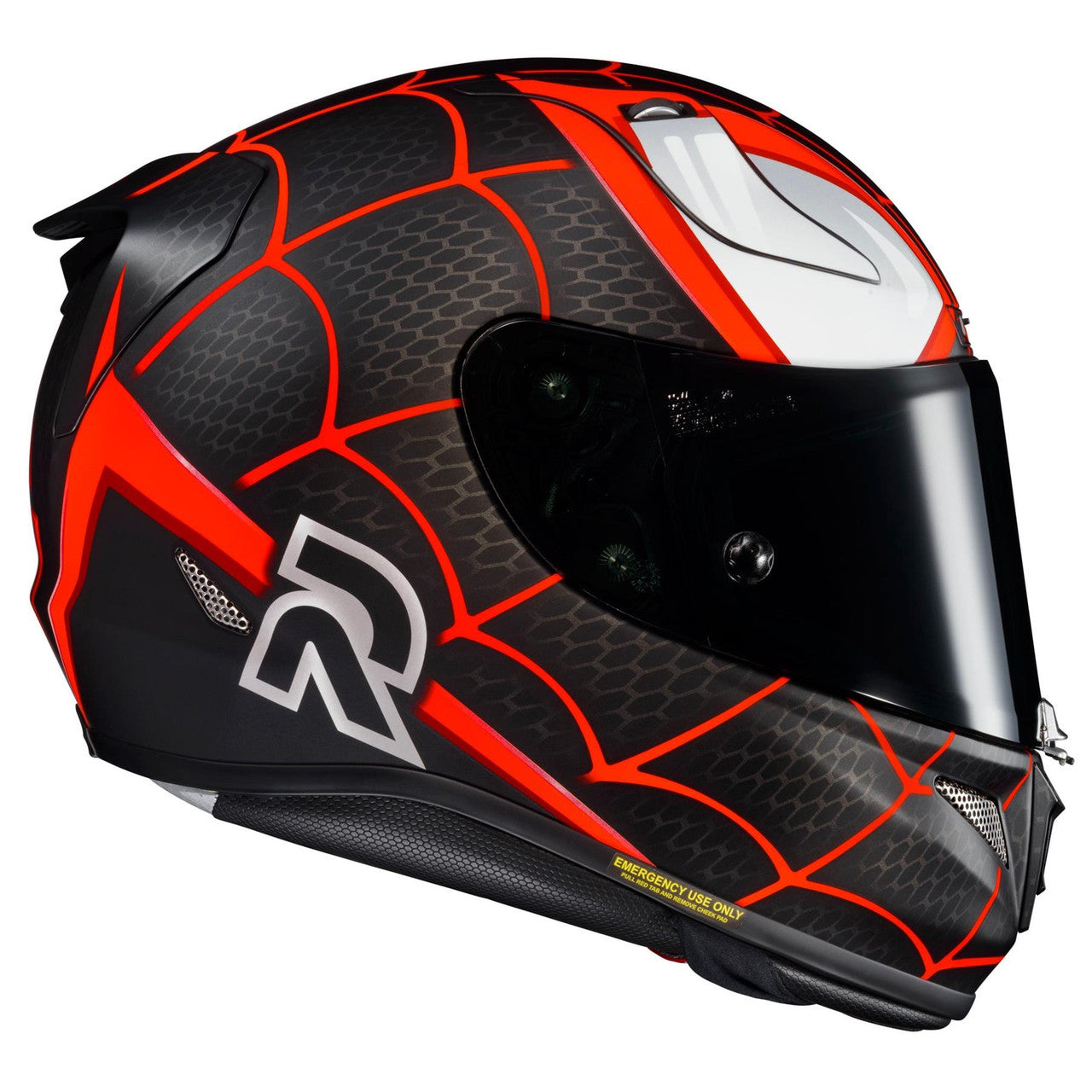 HJC RPHA 11 MC1SF Motorcycle Miles Morales Marvel Helmet