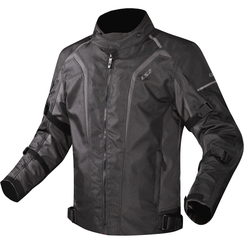 LS2 Sepang Moto Touring Lady Textile Jacket Black Dark Grey