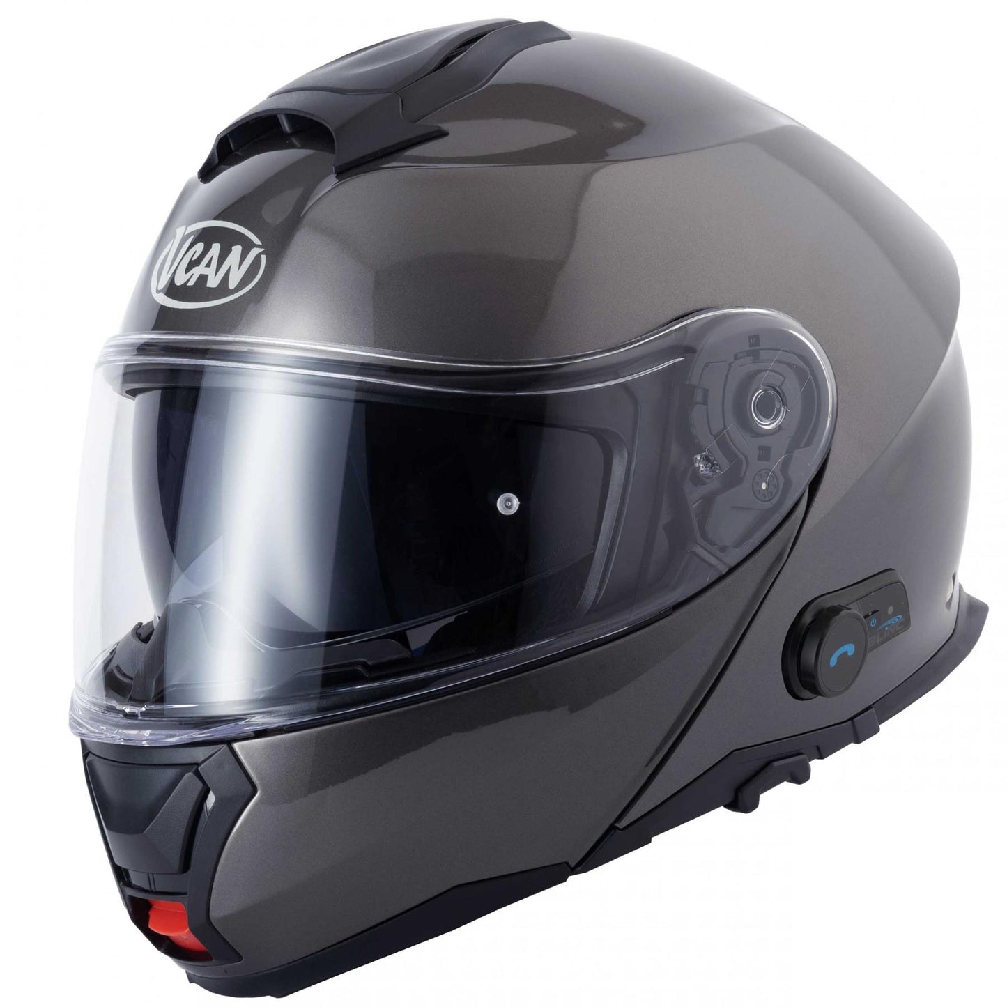 Vcan V272 Flip Up Motorcycle Blinc A4 Bluetooth Helmet