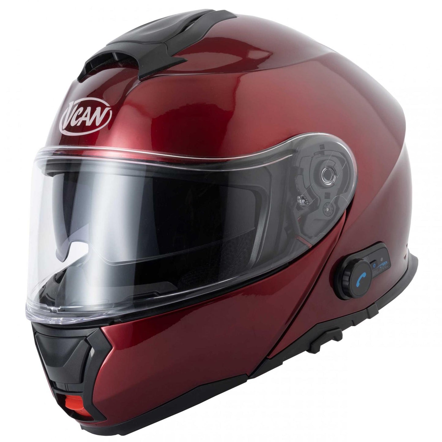 Vcan V272 Flip Up Motorcycle Blinc A4 Bluetooth Helmet