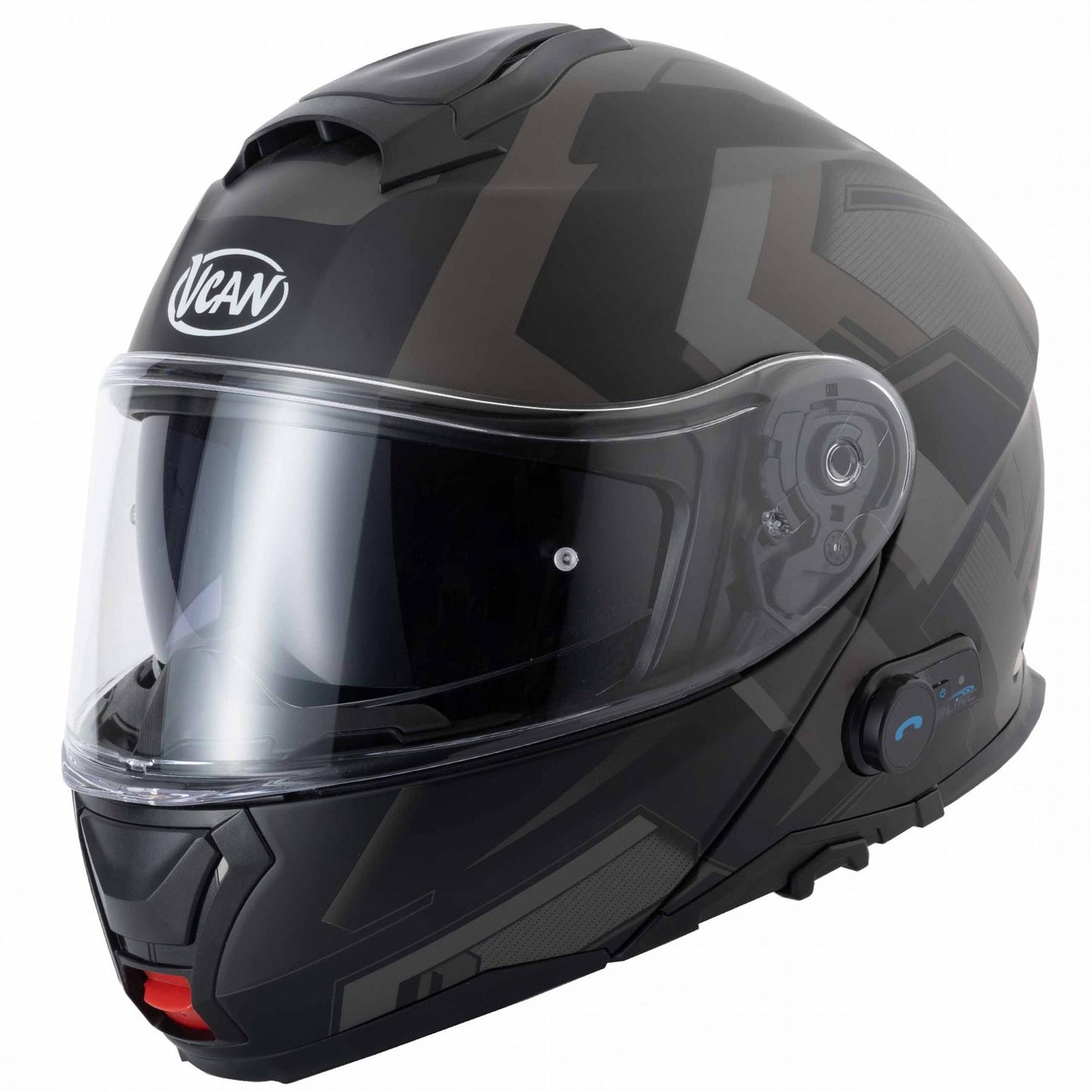 Vcan V272 Flip Up Motorcycle Blinc A4 Bluetooth Helmet