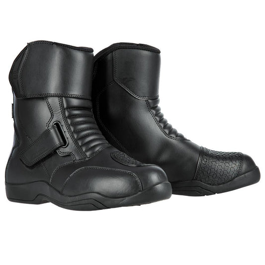 Oxford Delta Short Length Leather Motorcycle Boots CE