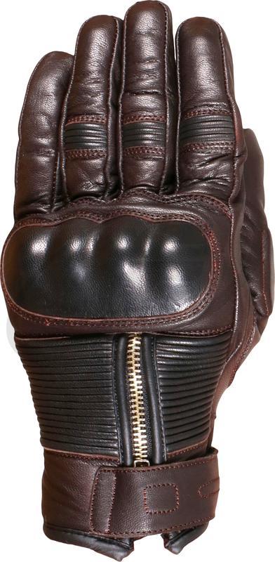 Weise Union Retro Style Leather Motorcycle Gloves