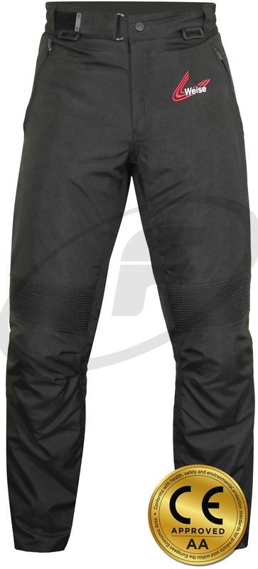 Weise Core Textile Waterproof Motorcycle Trouser Pans Black