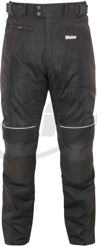 Weise Scout Polyester Textile Motorcycle Trouser Black Pant