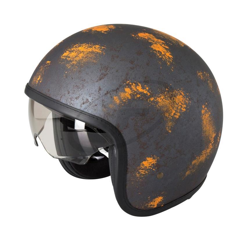 Duchinni D388 Vintage Open Face Motorcycle Helmet