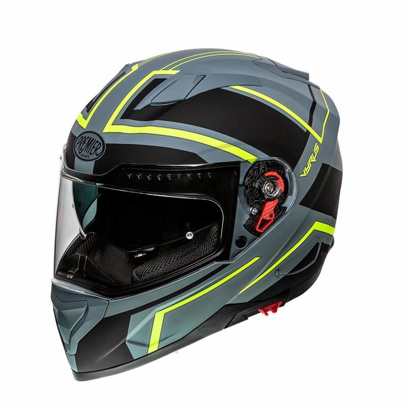 PREMIER VYRUS ND MOTORBIKE FULL FACE HELMET