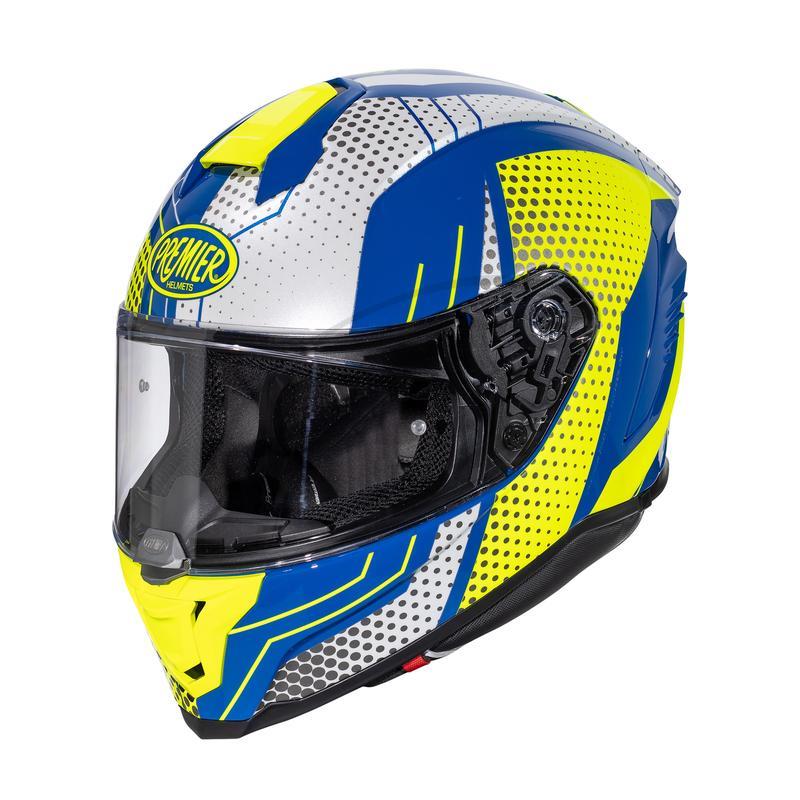 PREMIER HYPER BP GRAPHIC FULL FACE MOTORBIKE HELMET