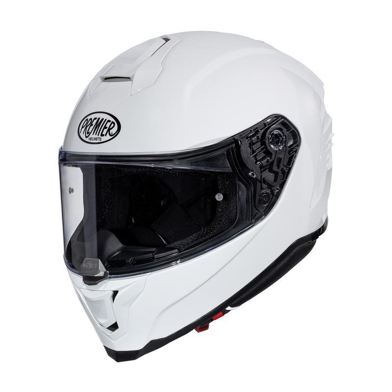 PREMIER HYPER PLAIN MOTORBIKE FULL FACE HELMET