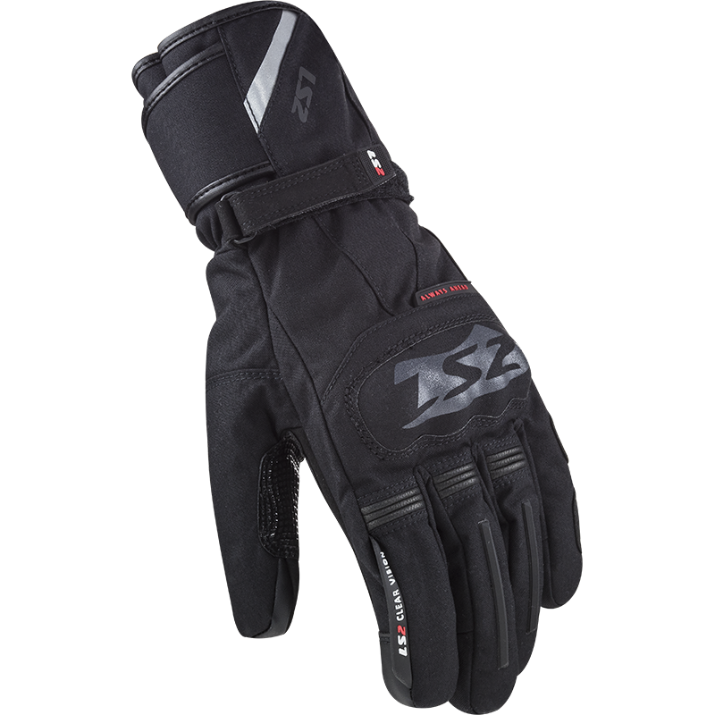 LS2 Snow Man Waterproof Textile Touring Motorbike Gloves