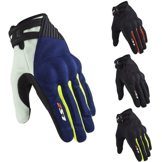 LS2 Dart 2 Men Short Touring Motorcycle Textile Gloves