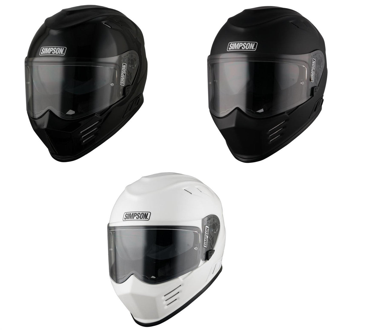 Simpson Venom Motorcycle Full Face Motorbike Helmet