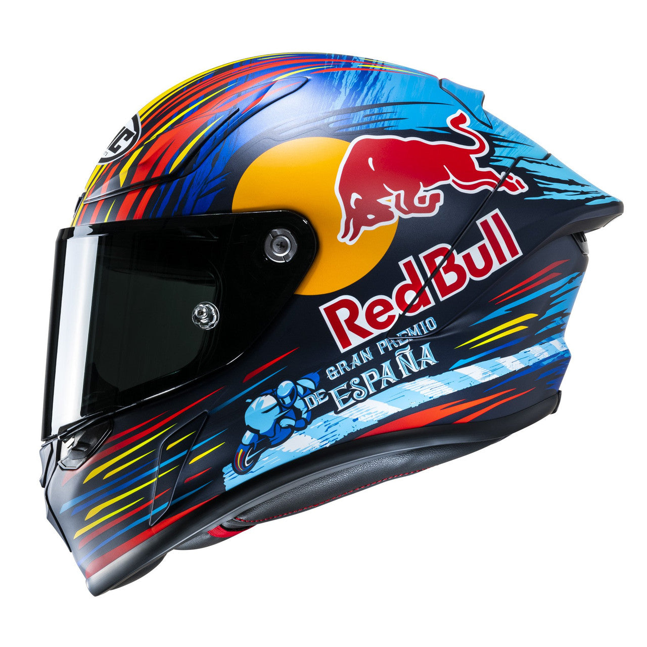 HJC RPHA 1 Red Bull Jerez MC21 Motorbike Full Face Helmet