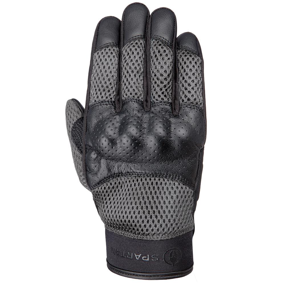 Spartan Air Motorcycle Motorbike Men’s Glove Black/Grey