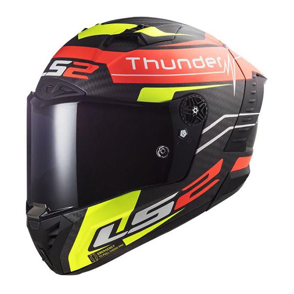 LS2-FF805 Thunder Full Face Motorcycle Motorbike Helmet 2023 with any 1 Free visor