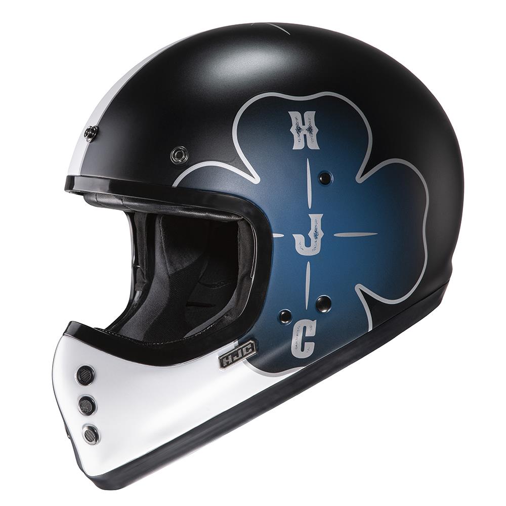 HJC V60 Ofera Super Cool MC2SF Motorbike Helmet