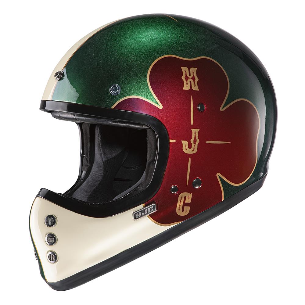 HJC V60 Ofera Super Cool MC2SF Motorbike Helmet