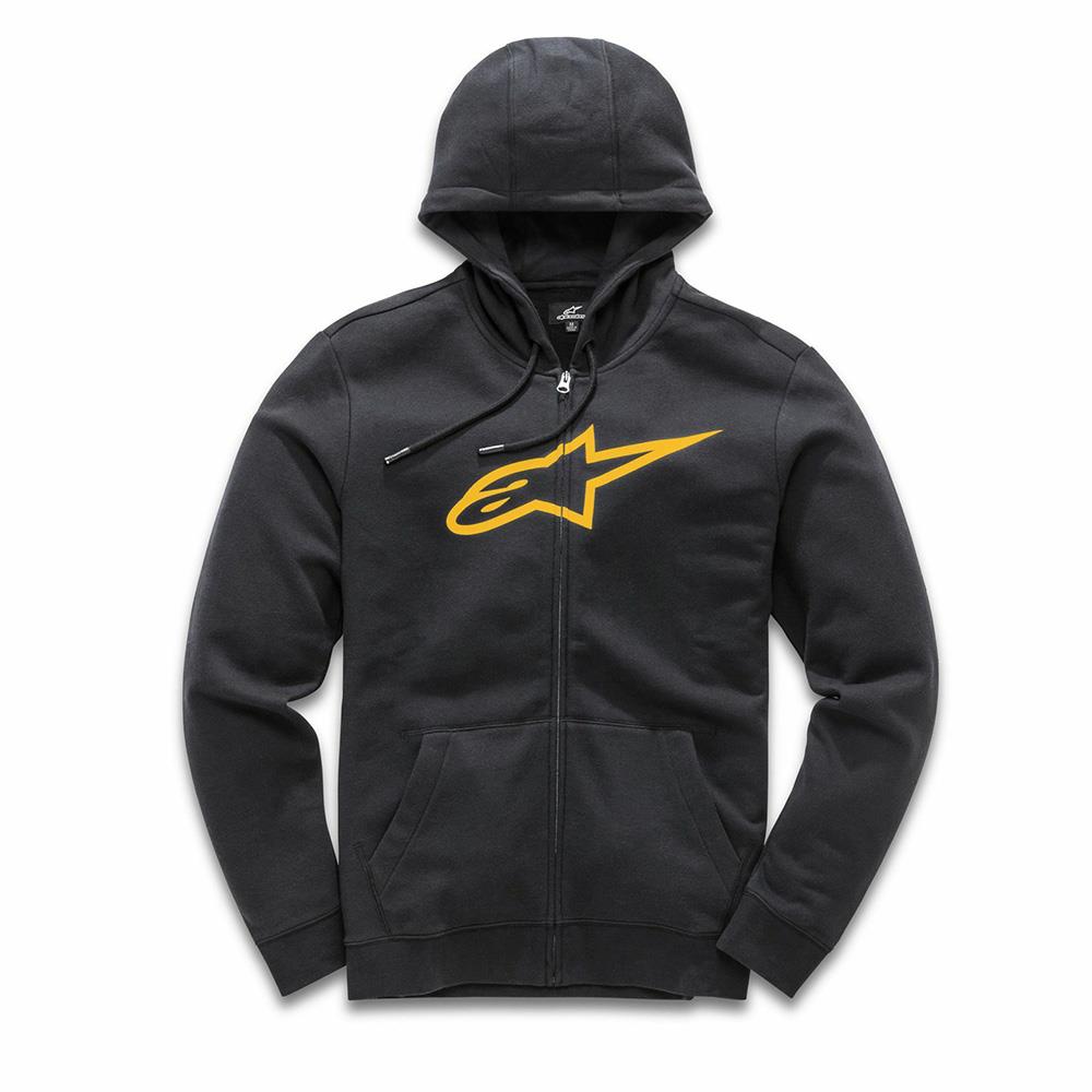 ALPINESTARS AGELESS LI FLEECE MEN'S MOTORCYCLE MOTORBIKE HOODIE ZIPUP HOODIE