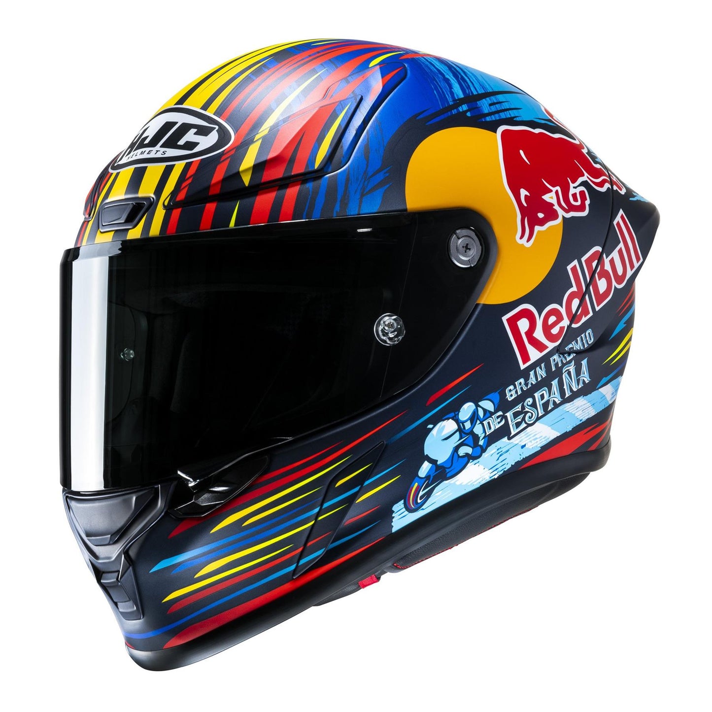 HJC RPHA 1 Red Bull Jerez MC21 Motorbike Full Face Helmet