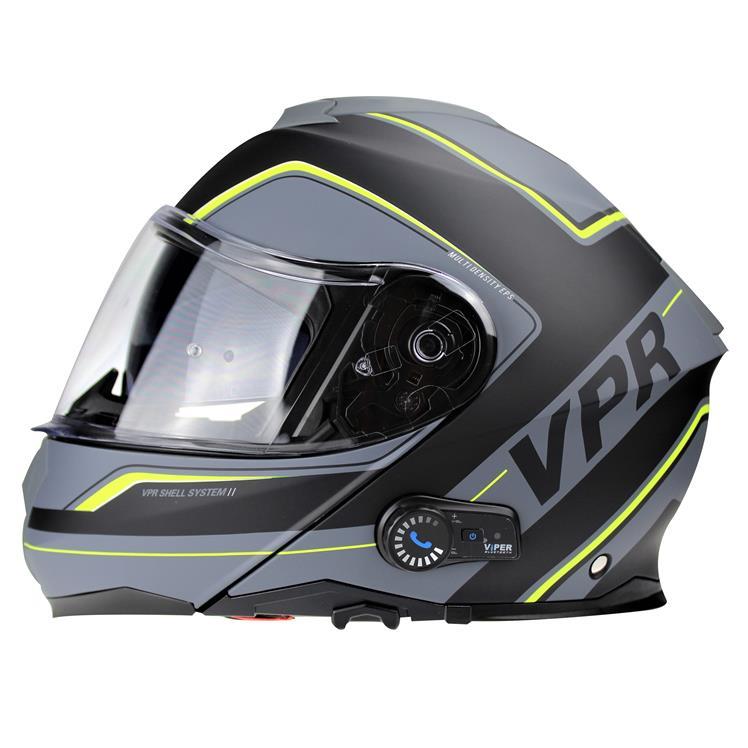 Viper RSV191 Blinc Bluetooth 3.0 Flip Up Modular Motorcycle Helmet