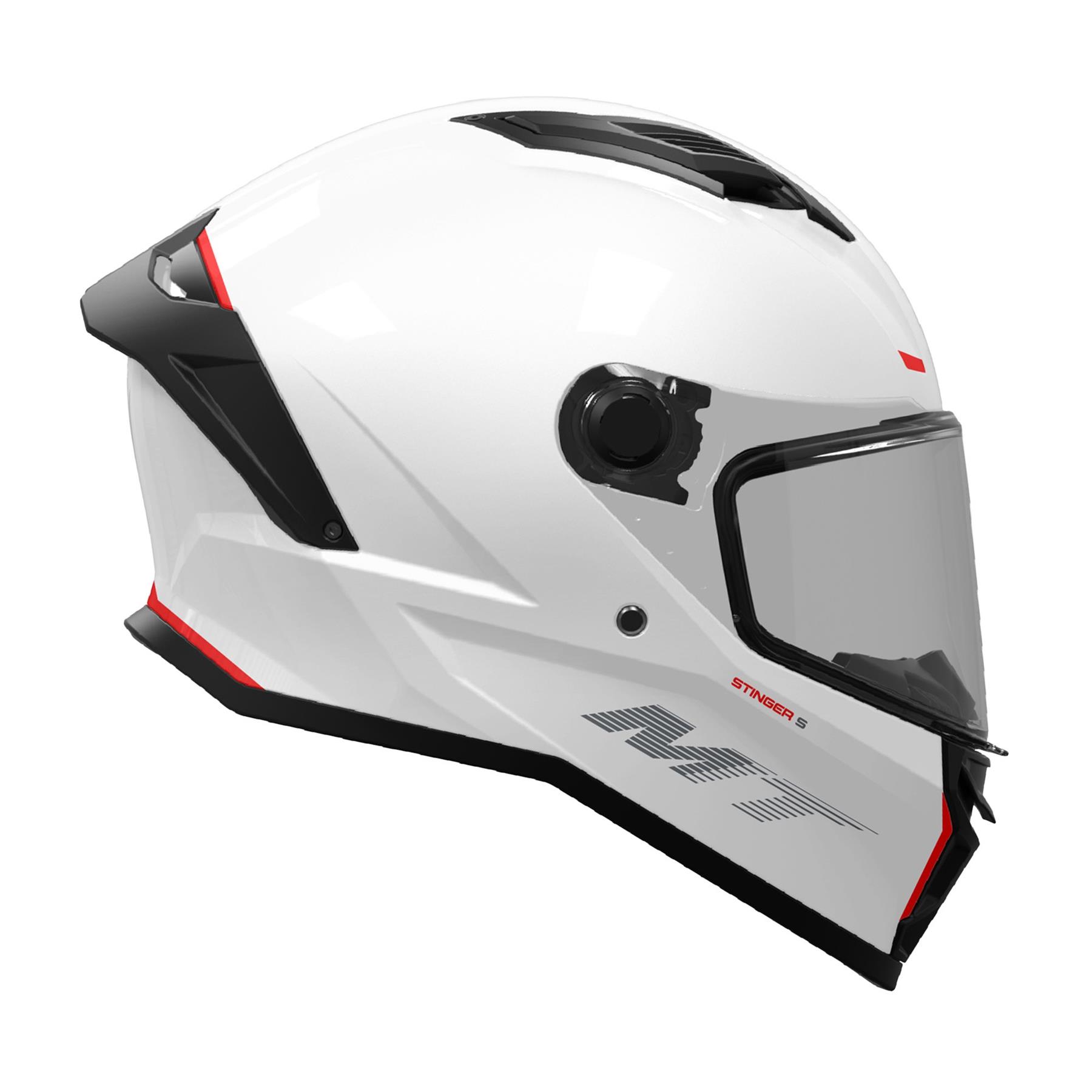 New Mt Stinger 2 Full Face Motorbike Helmet Sporty Look