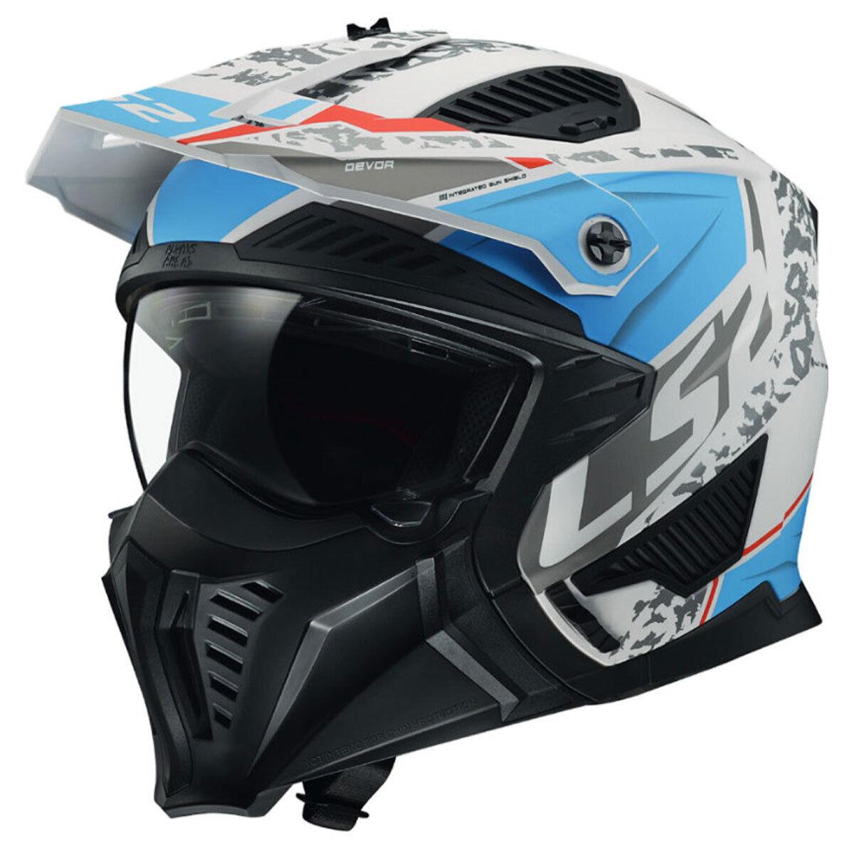 LS2 OF606 DRIFTER DEVOR OPEN FACE HELMET ECE22.06