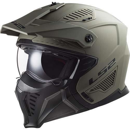 LS2 OF606 DRIFTER SOLID OPEN FACE MOTORCYCLE HELMET