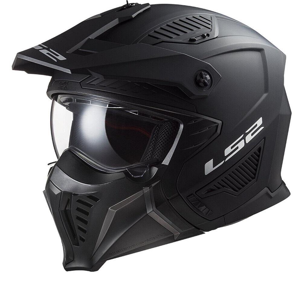 LS2 OF606 DRIFTER SOLID OPEN FACE MOTORCYCLE HELMET