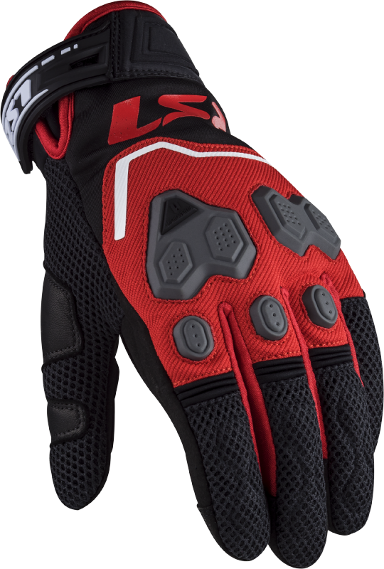 LS2 Vega Short Man Summer GoatSkin Leather Off-Road Motorbike Gloves