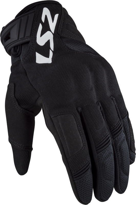 LS2 Silva Men Motorcycle Summer Textile Motorcycle Gloves Touch Screen Finger