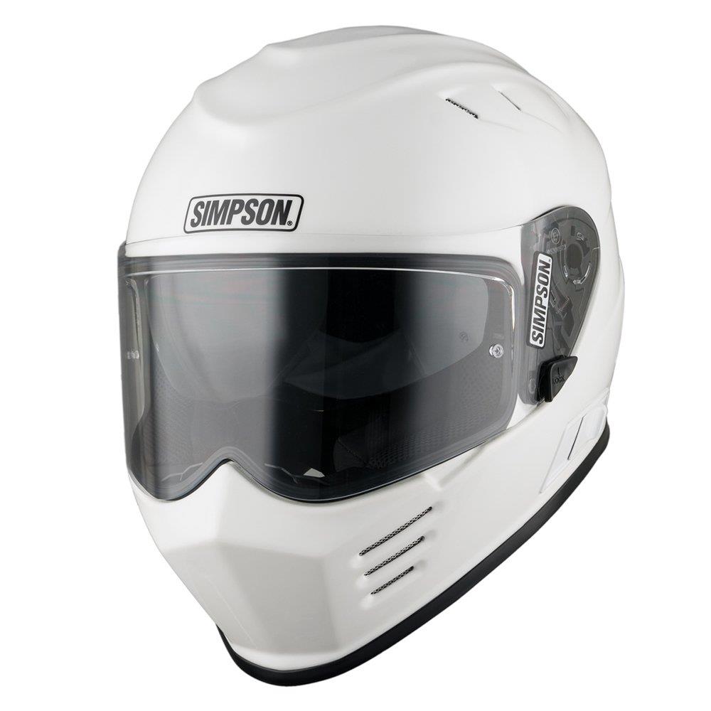 Simpson Venom Solid Motorcycle Motorbike Full Face Helmet (ECE-22.06)