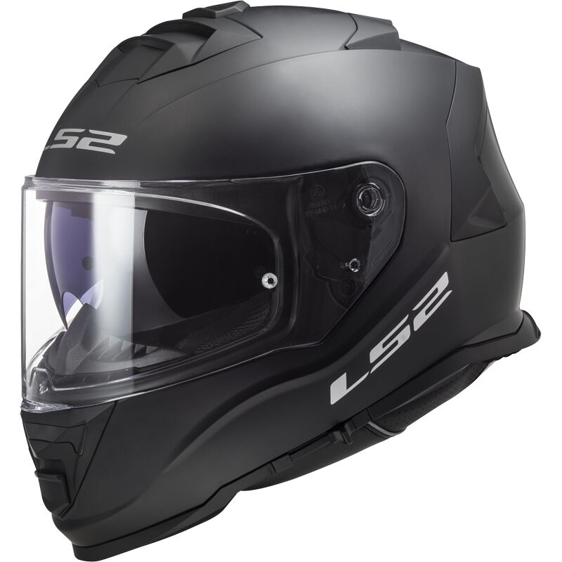 LS2 FF800 Storm II Solid Matt Black Motorbike Helmet