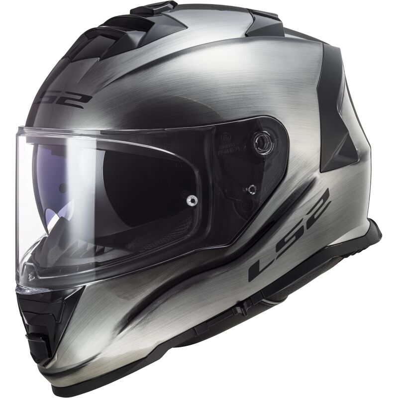 LS2 FF800 Storm II Full Face Motorbike Helmet Jeans Titanium