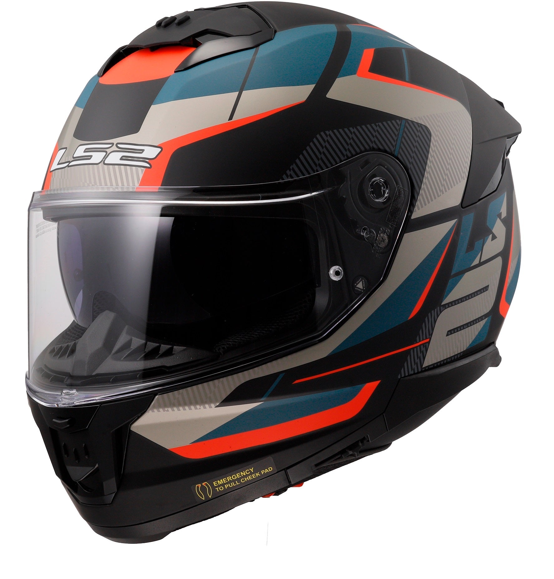 LS2 FF808 Stream II Motorcycle Full Face Helmet Ece22.06