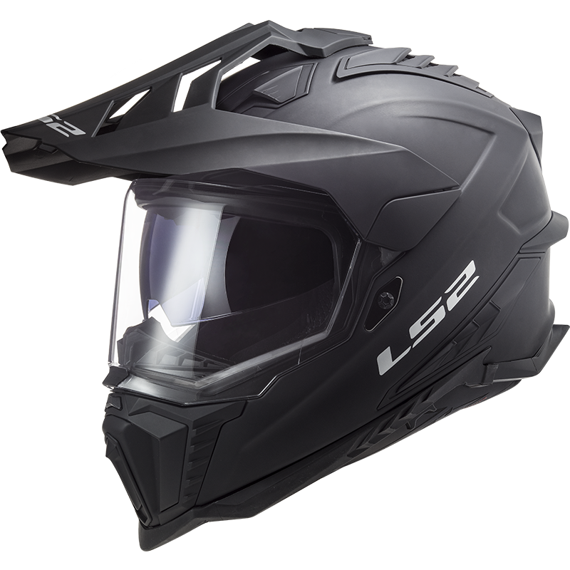 LS2 MX701 EXPLORER MOTORCROSS HELMET SOLID MATT BLACK