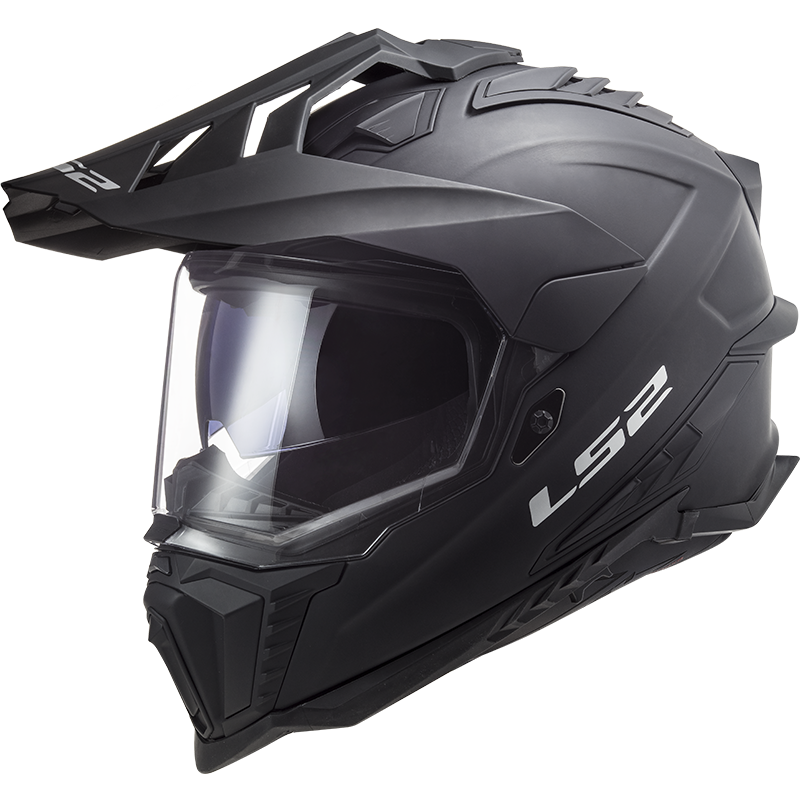 LS2 MX701 EXPLORER MOTORCROSS HELMET SOLID MATT BLACK