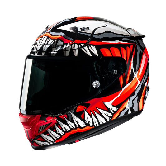 HJC RPHA 12 Full Face Maximized Venom Marvel Motorbike Helmet