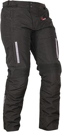 Weise Ozark Black Touring Motorcycle Textile Trousers Men